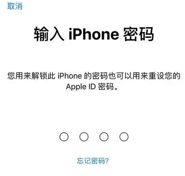 临武苹果15维修网点分享iPhone 15六位密码怎么改四位 