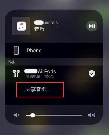 临武苹果14音频维修点分享iPhone14音频共享设置方法 