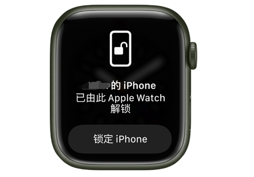 临武苹果手机维修分享用 AppleWatch 解锁配备面容 ID 的 iPhone方法 